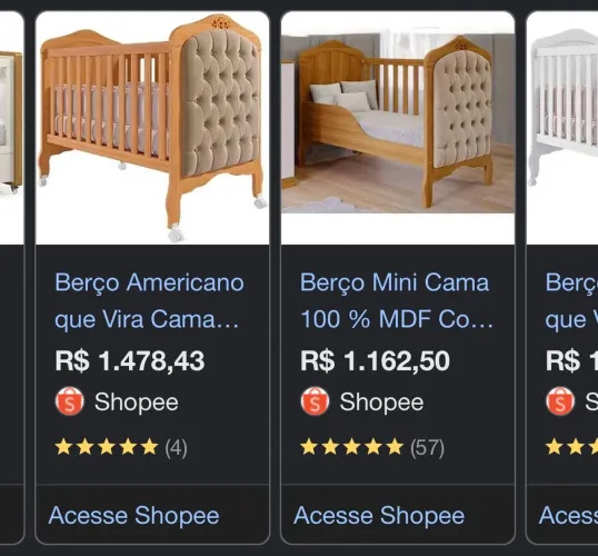 BERÇO CAPITONÊ MATIC