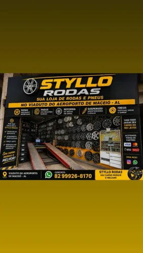 styllo rodas e pneus viaduto do aeroporto qualidade e confiança
