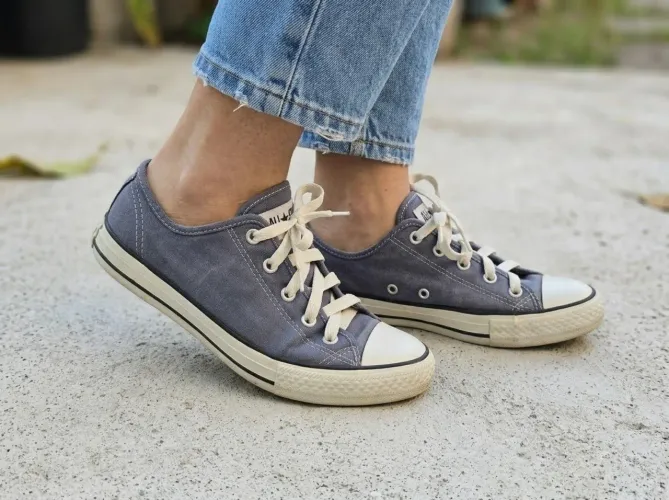 Tênis All Star azul 34