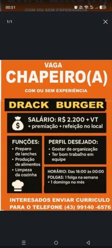 Vaga chapeiro