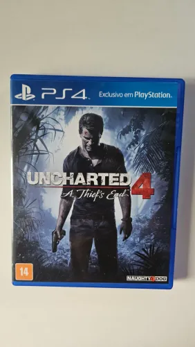 Uncharted 4 ps4 original seminovo Playstation 4