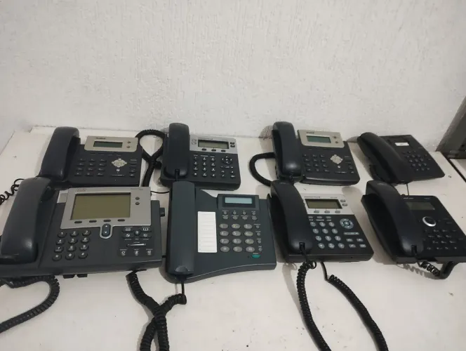 Lote de aparelho telefônicos