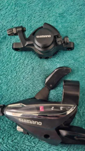 Trocadores e freios shimano