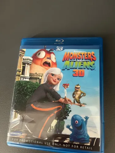 Blu-ray 3D Monstros vs. Alienígenas - Original DreamWorks