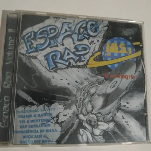 Cd Espaço Rap II 105.1 FM ano 1999 preço justo colecionador