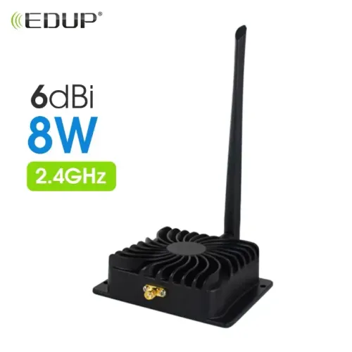 amplificador de sinal wifi sem fio edup 8watts poderoso profissional