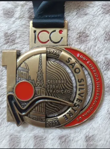 Medalha 100ª São Silvestre 