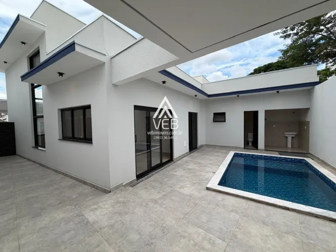 Casa em Condomínio para Venda em Boituva, Tropicália Garden, 3 dormitórios, 2 suítes, 4 ba