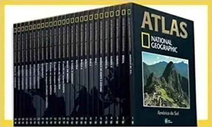 Coleção Atlas National Geographic