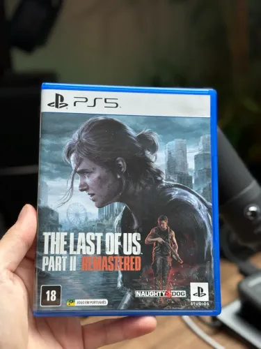 Jogo The Last Of Us 2 Remasterizado PS5 Físico Original - zerado