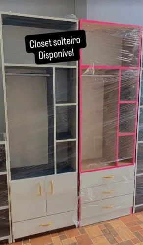 Closets de solteiro 