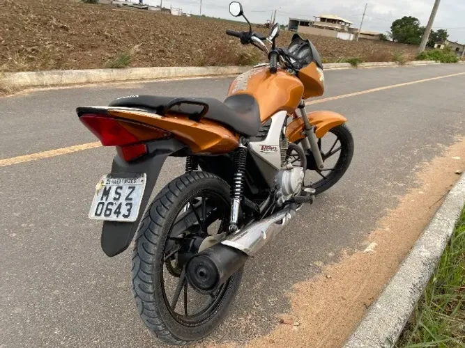 moto cg titan 150 2009/10 único dono documento pago
