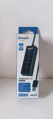 Hub 4 portas USB 3.0