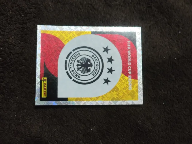 Figurinha Cromada Alemanha Escudo copa 2026