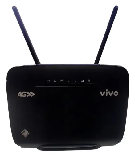 Modem Roteador Blackbox Blu Castle BC-4GMCPG Wi-Fi 4G Vivo Preto todas operadoras 