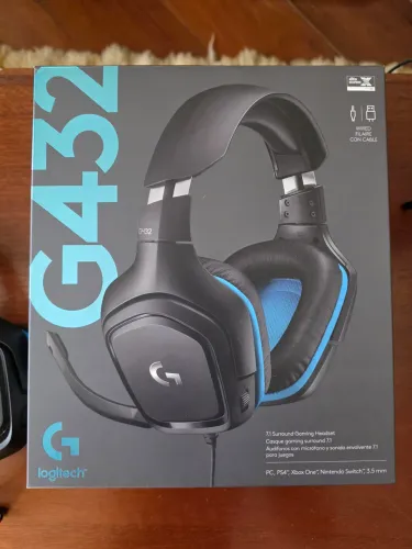 Headset Gamer Logitech G432 Usado - Funcionando 100%