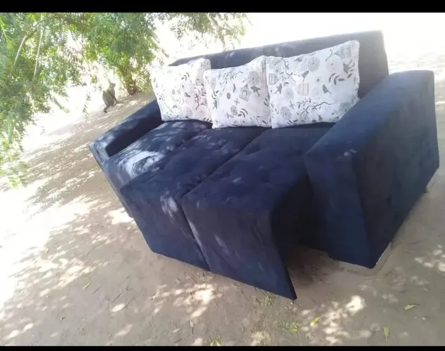 Sofá retrátil de 3 lugares 
