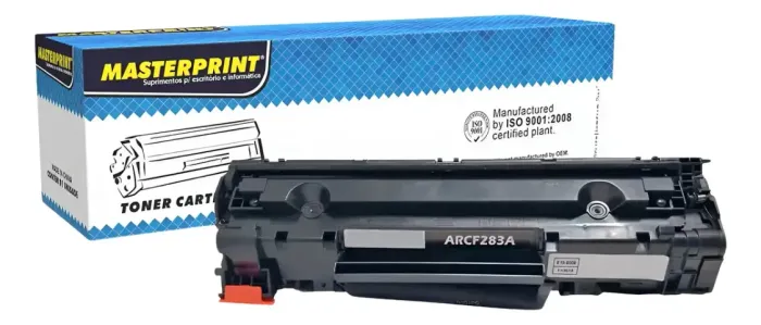 Toner Masterprint CE285A 85A Preto Compatível com Impressoras HP LaserJet