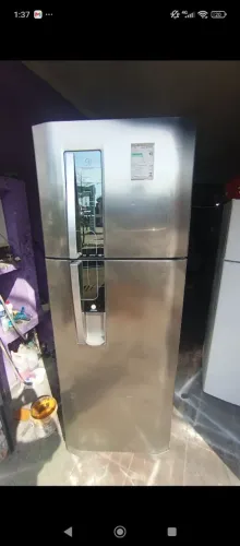 Geladeira Electrolux frost free inox 220v