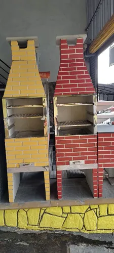 Churrasqueira de concreto super leve larg 55