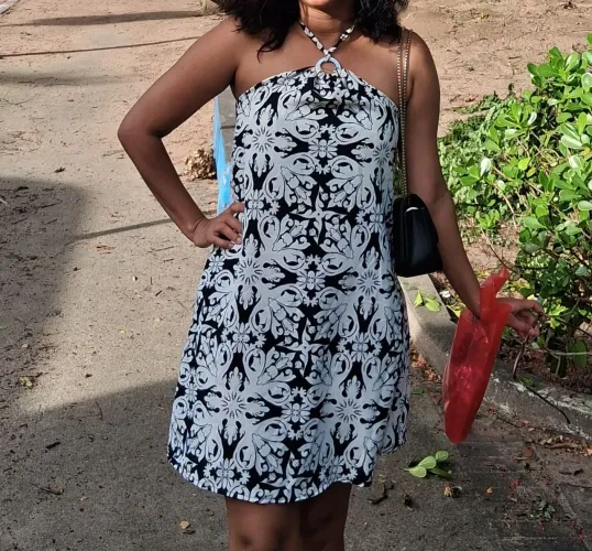 Vestido estampado