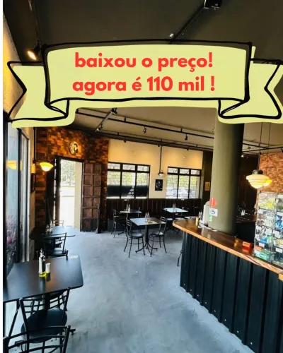 Bar e Restaurante à Venda no Alto da XV - Curitiba | Choperia Equipada PT 1256/R
