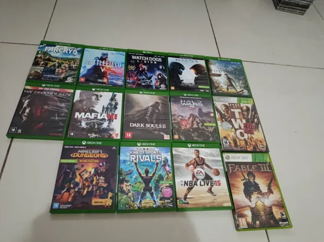 Jogos Xbox One e Xbox 360