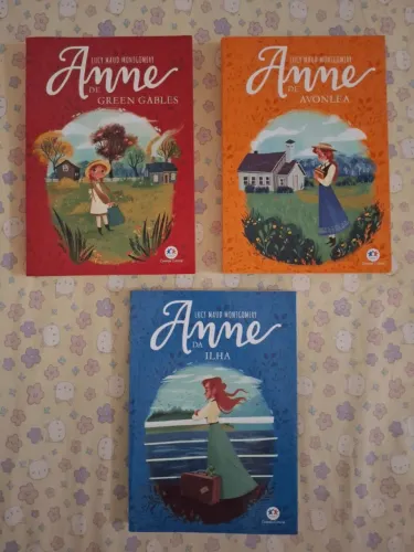 coleção anne de green gables 3 livros