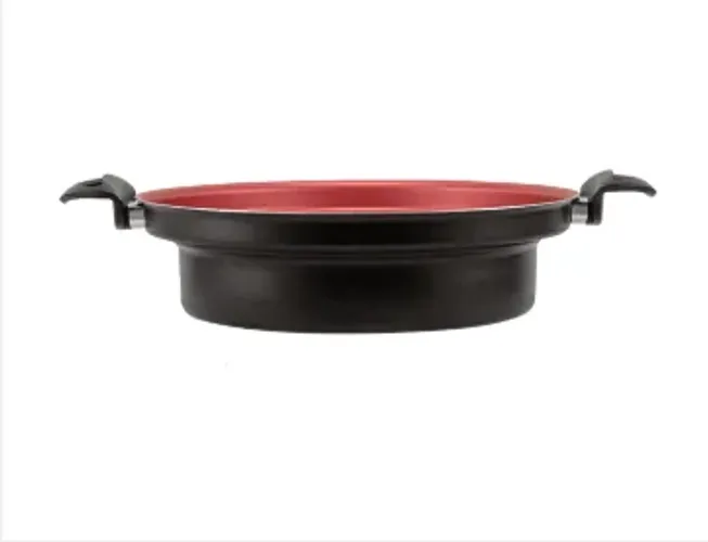 Panela Churrasqueira Red Silver nova