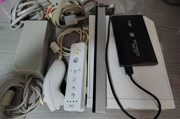 Nintendo Wii desbloqueado vários jogos no HD