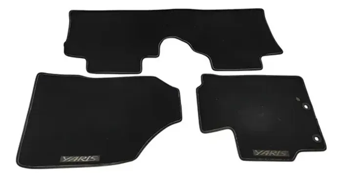 Jogo Tapete Preto Toyota Yaris 1.5 Sedan 2020 2021 2022 Preto