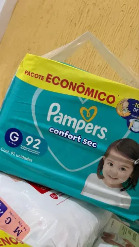 Fralda Pampers G Confort Sec