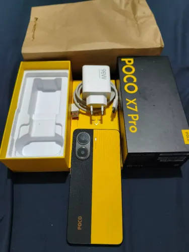 POCO X7 PRO 512GB/12 RAM nota fiscal e garantia