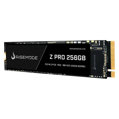 (NOVO) SSD 256gb NVME Gen3 3.0 Rise Mode Gamer Z Series Pro 3200MB/s - 1300MB/s