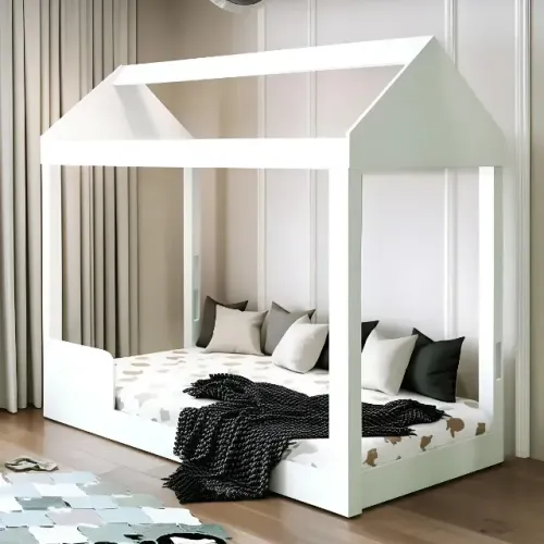 Cama Infantil Montessoriana Crystal Baby Branco J.A Moveis - Entrega Rápida! 