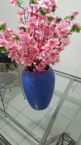 Flores côr de rosa.
