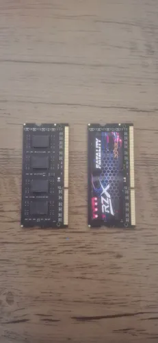 Kit 2x Memória RAM Notebook DDR3L 8GB RZX Fatality - Novas Sem Uso (16GB Total)