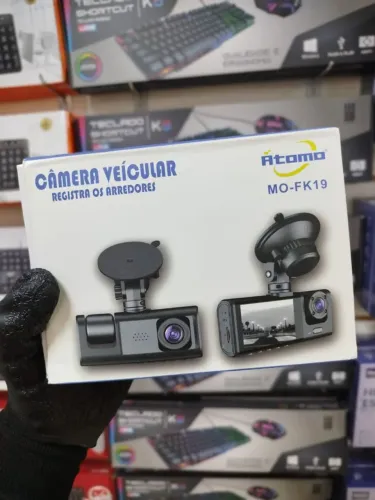 Câmera Veicular (Dash Cam) 3 Lentes
