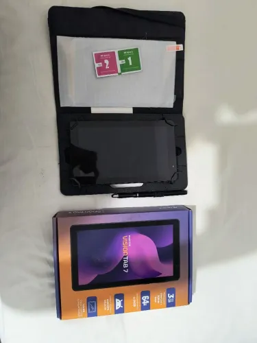 Tablet positivo vision tab 7 na caixa + capa+ película+ caneta touth+ cartão memória 512gb