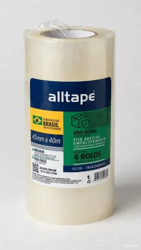 Pack 12 de fita adesiva 45mm x 40m