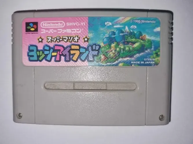 Mario World 2: Yoshi's Island ? Super Famicom (Japonês) - SNES