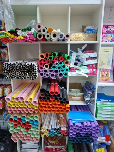 Estante Organizador Armário Expositor Com 8 Nichos Loja Papelaria Comércio
