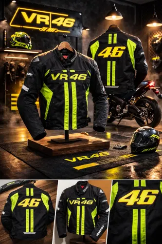 Jaqueta motociclista VR46 - Tamanho 52