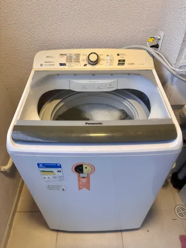 Lavadora Panasonic 16kg Sistema Ciclone Econômica e Potente 127V
