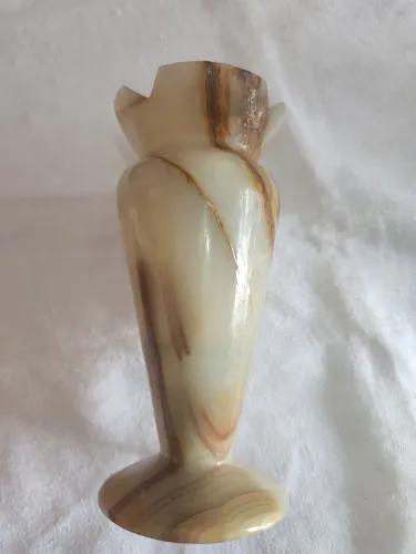 Vaso de mesa em preparação onix
