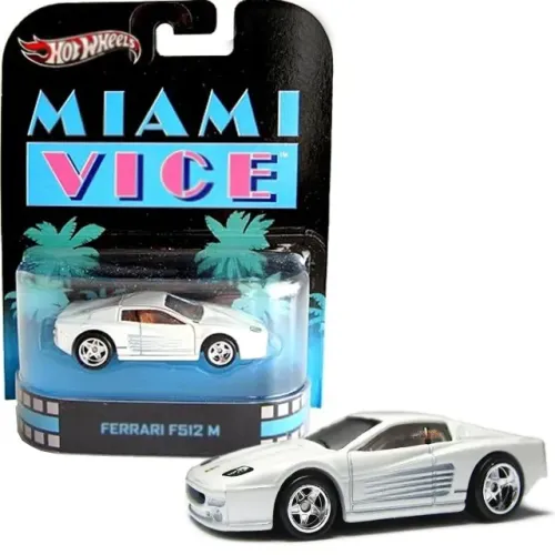 HOT WHEELS - FERRARI F512M - MIAMI VICE - X *