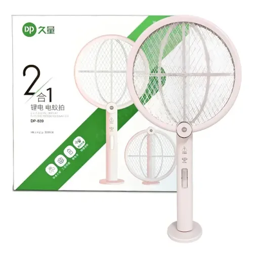 Raquete Elétrica para Matar Mosquitos DP-839 DP (USB-C)