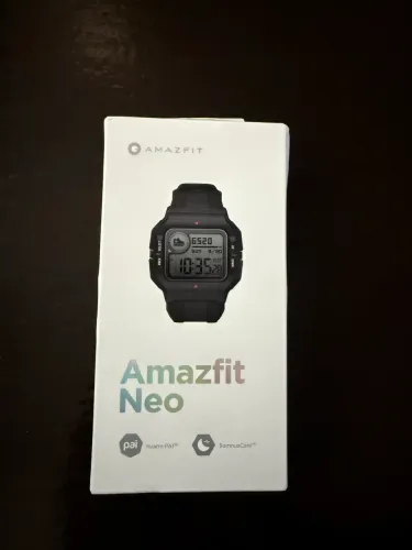 Relógio Smartwatch Amazfit Neo preto