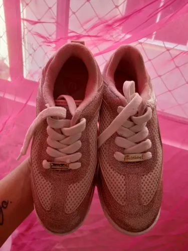 TENIS MOLEKINHA INFANTIL COM GLITTER