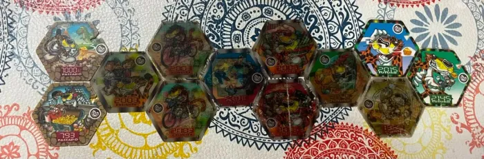 Coleção Tazos Elma Chips Maquina do Tempo